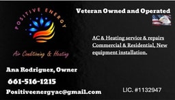 Positive Energy Air Conditioning & Heating company logo