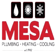 MESA Plumbing, Heating and Cooling company logo