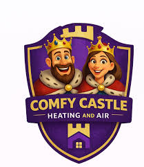 Comfy Castle Heating and Air company logo