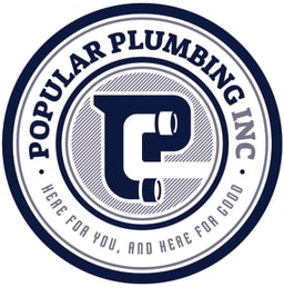 Popular Plumbing company logo