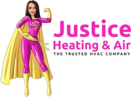 Justice Heating and Air company logo