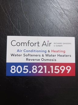 Comfort Air of SLO company logo