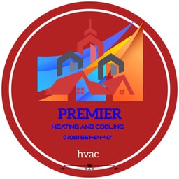 Premier Heating and Cooling company logo