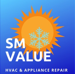 SM Value HVAC and Appliance Repair company logo