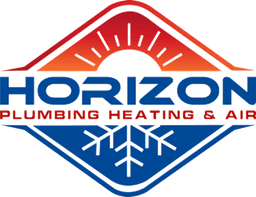 Horizon plumbing heating and air company logo