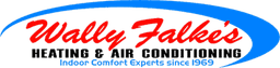Wally Falke's Air Conditioning company logo