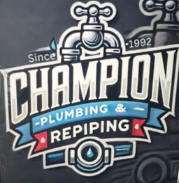 Champion Plumbing and Repiping company logo